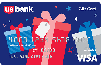 U.S. Bank Visa Gift Card